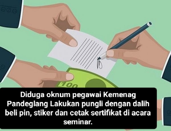 Dalih Pembelian Atribut dan Administrasi Personal Peserta, DPC Amira Minta Ombudsman RI Perwakilan Banten Telusuri Dugaan Pungutan Rp.80 Ribu Oleh Kemenag Pandeglang