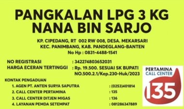 Jadi Tanda Tanya ? Pemilik Pangkalan Nana Bin Sarjo Bantah Terlibat Pasok LPG 3 Kg ke Kandang Ayam di Panimbang