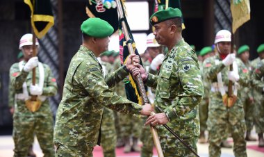 Tata Struktur Komando, Kasad Pimpin Sertijab dan Alih Kodal Enam Korem
