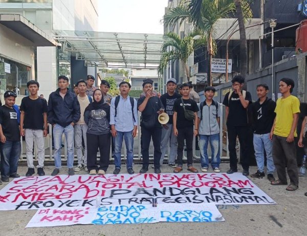 Gelar Aksi Ujuk Rasa Ke Kantor BGN, Gerakan Serikat Pemuda dan Mahasiswa Provinsi Banten Desak Tranfaransi & Pengawasan Program MBG Di Pandeglang